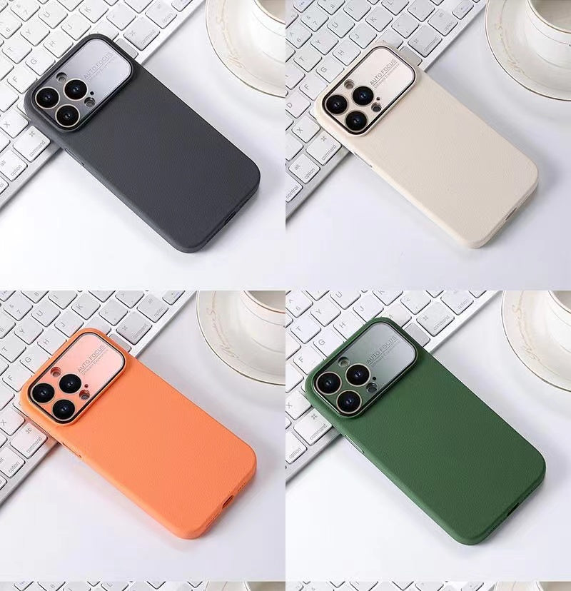 Apple leather mobile phone case new iPhone14~12 mobile phone case