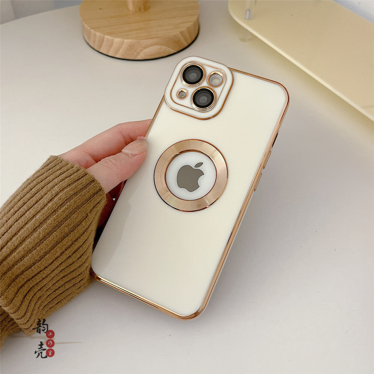 Solid Color Lens iPhone Case