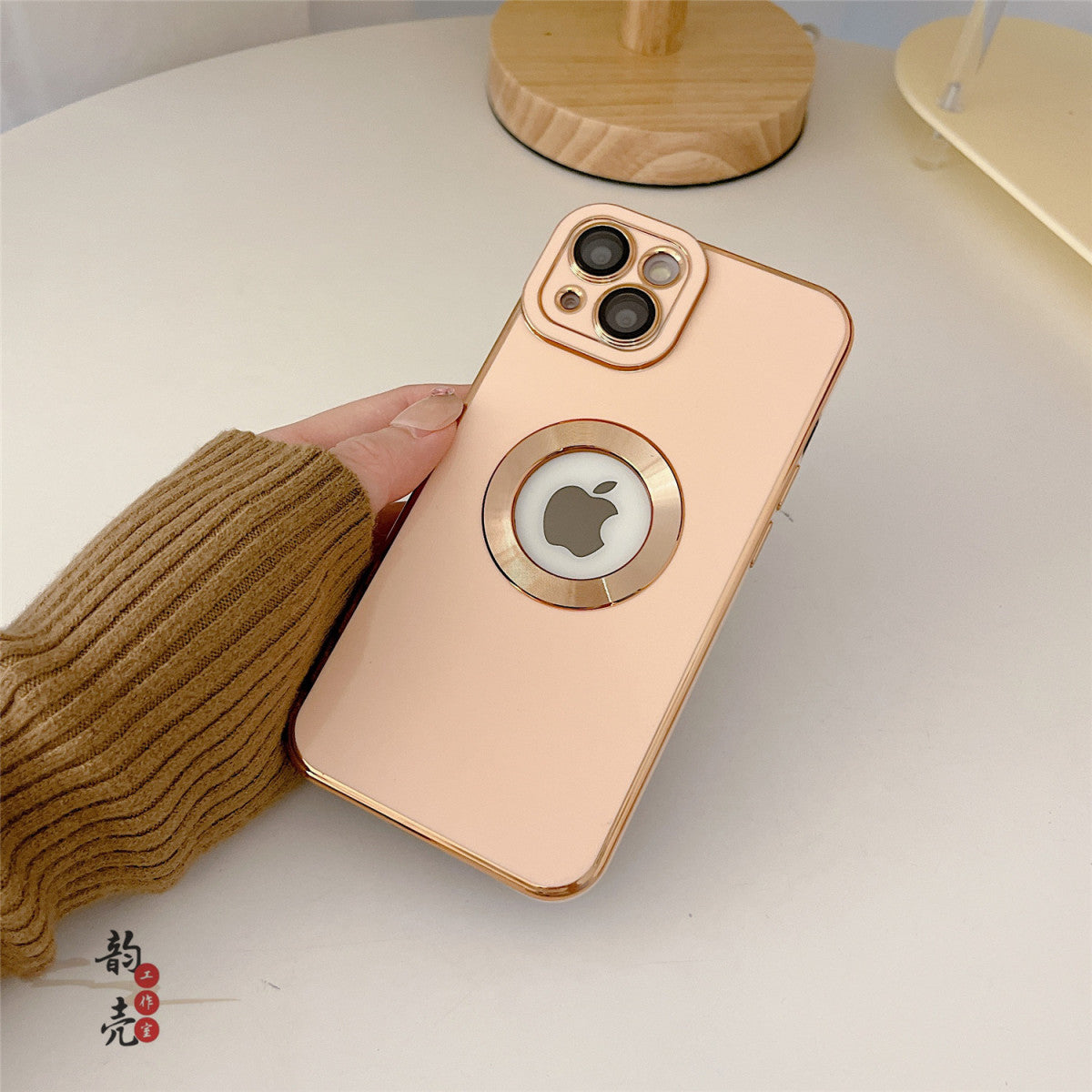 Solid Color Lens iPhone Case