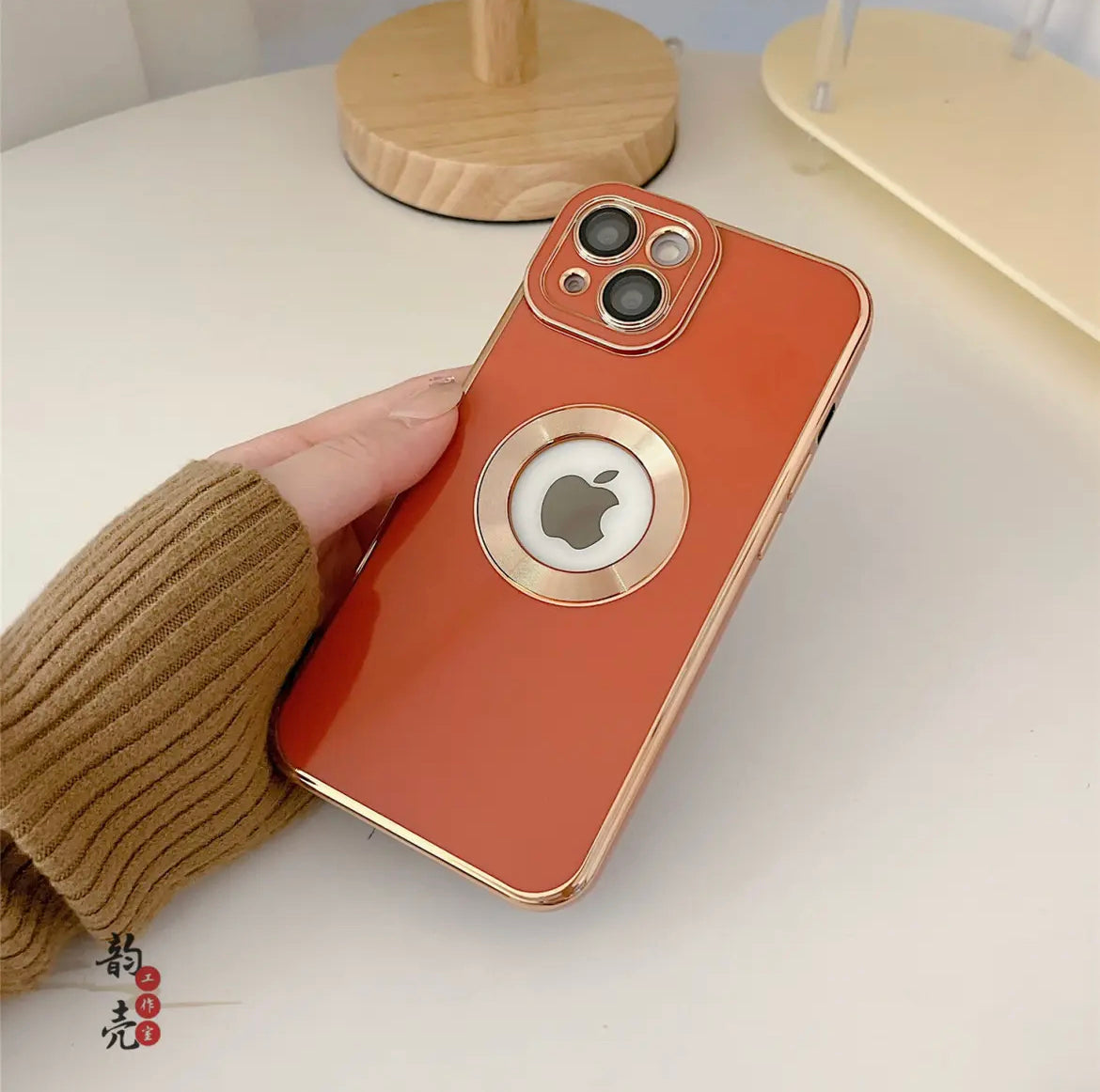 Solid Color Lens iPhone Case