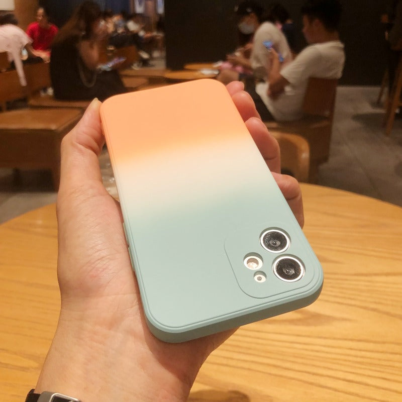 Liquid Gradient Color iPhone Case