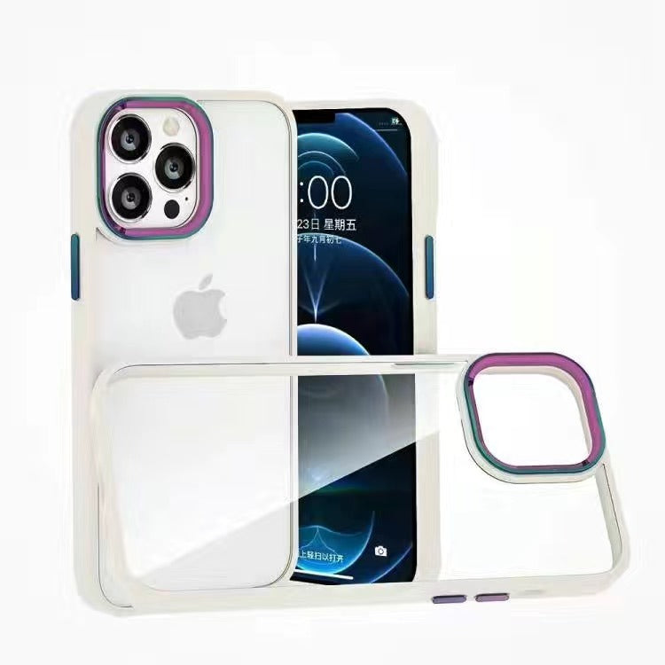 Colorful Metal Lens iPhone Case