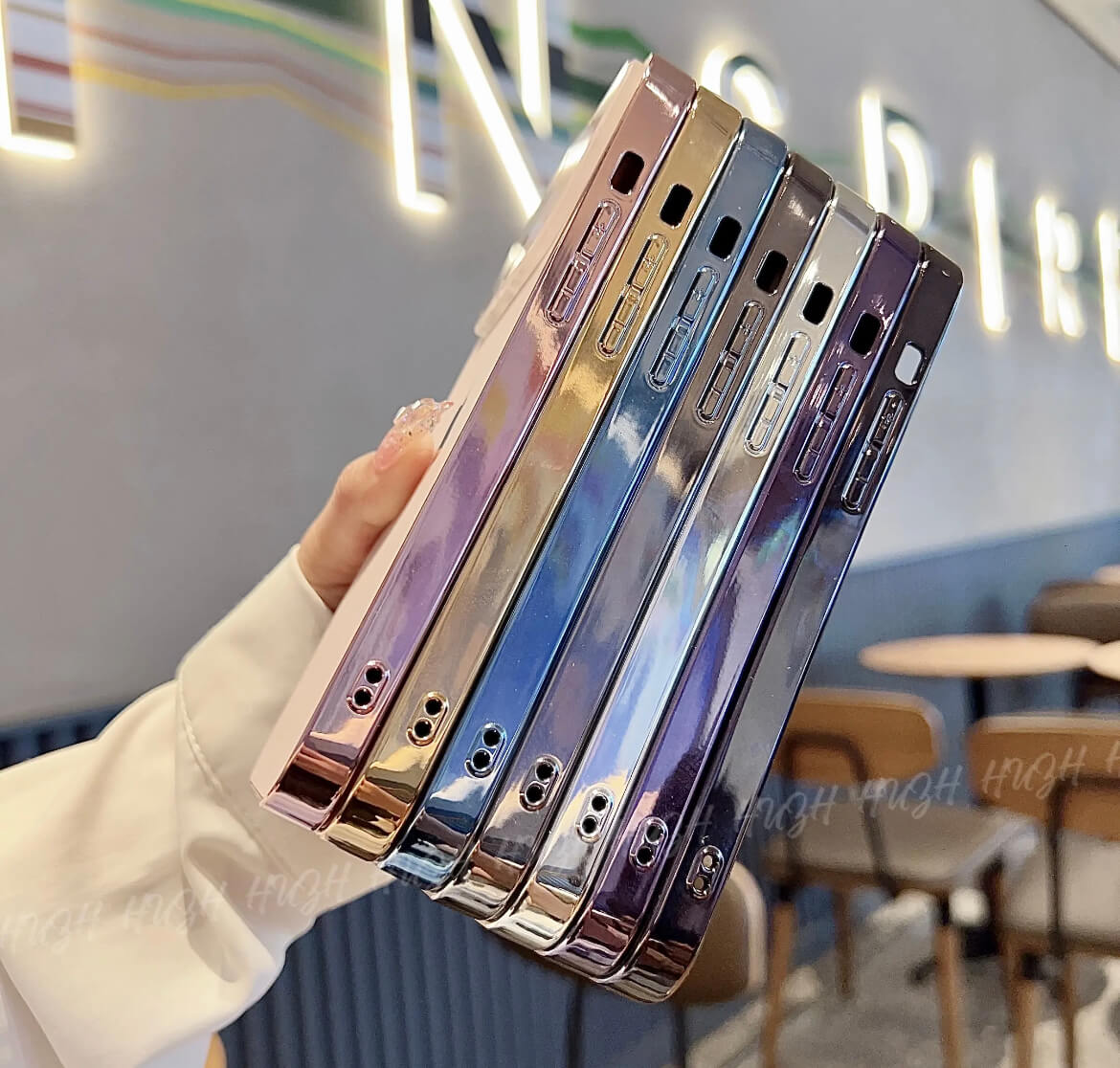 AG Glass Backplane Integrated Phone Case
