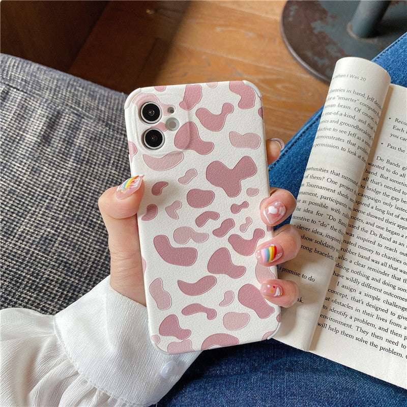 Embossed Sheepskin Zebra iPhone Case