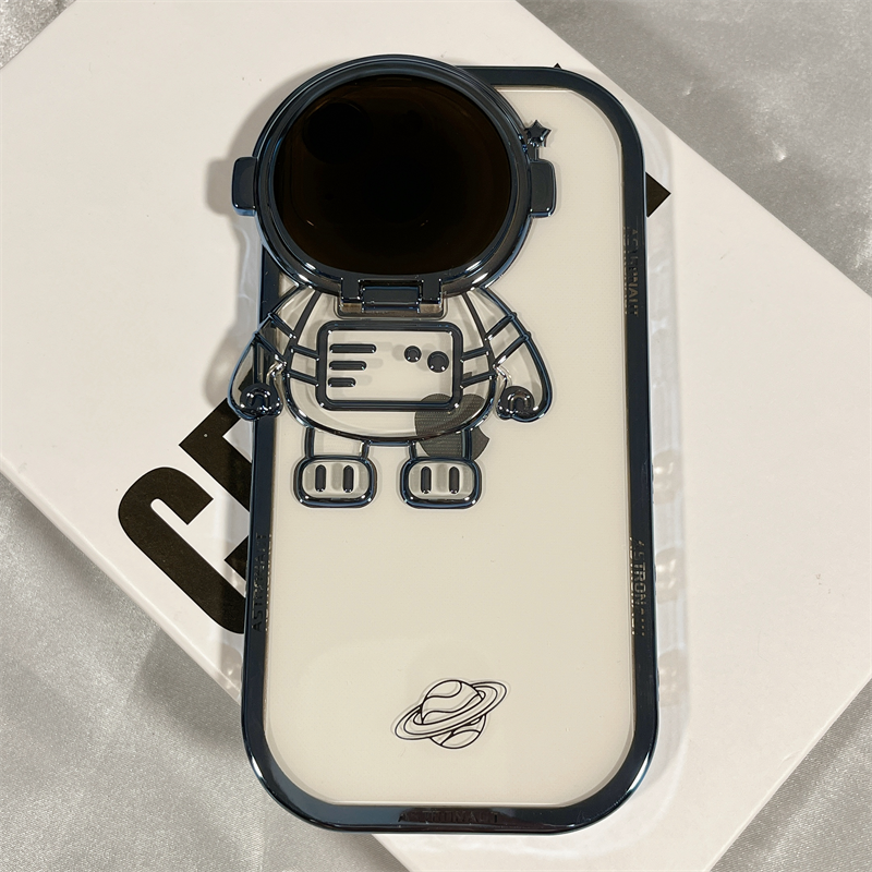 3D-чохол для iPhone із підставкою для захисту об’єктива астронавта