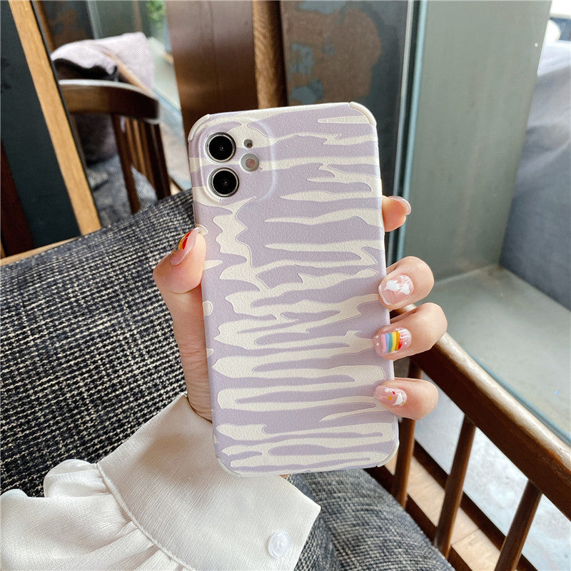 Reliefita Ŝafhaŭta Zebra iPhone-Kazo