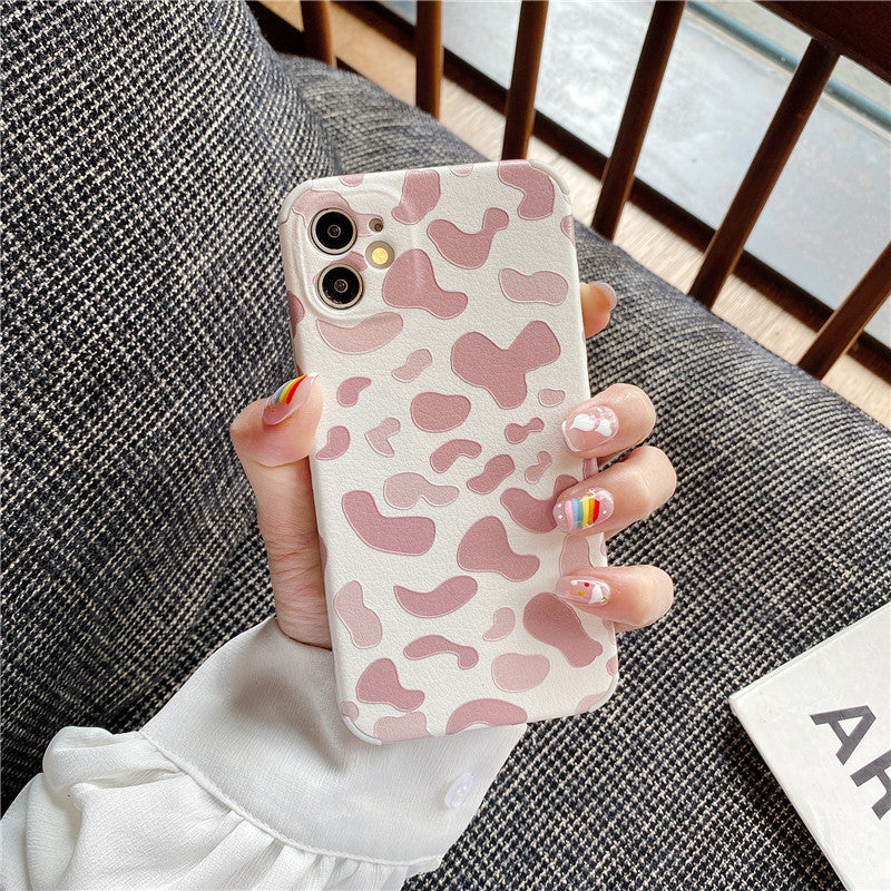 Embossed Sheepskin Zebra iPhone Case