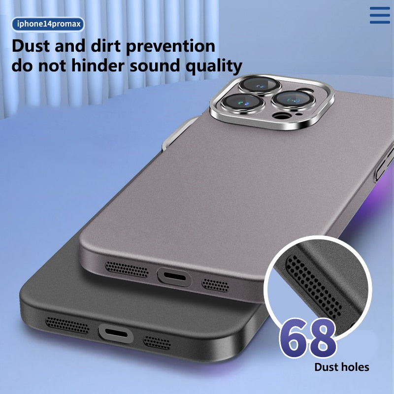 Matte Defender Shockproof Full Cover Case For iPhone