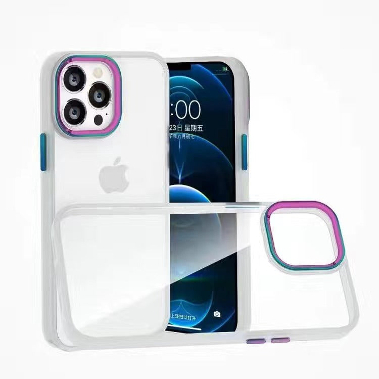 Colorful Metal Lens iPhone Case