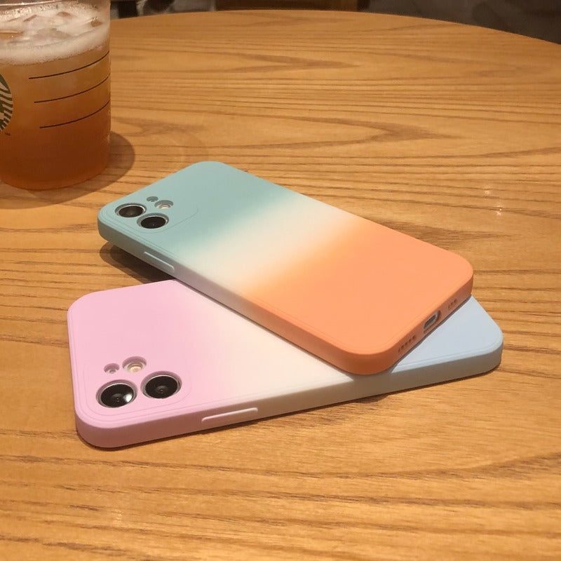 Liquid Gradient Color iPhone Case